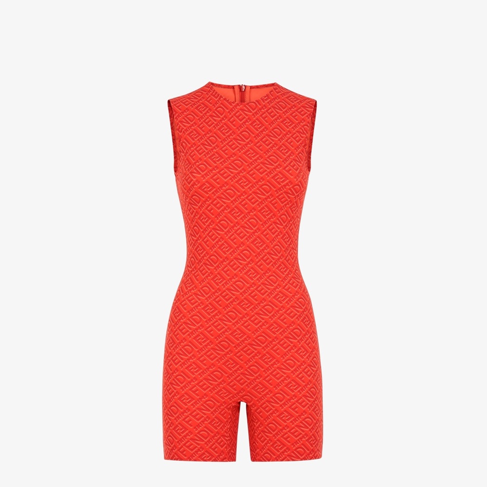 SKIMS/FENDI RED BODY SUIT (M)